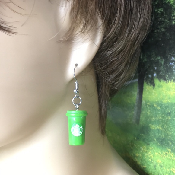 Starbucks Coffee Drink Earrings - Picture 6 of 9